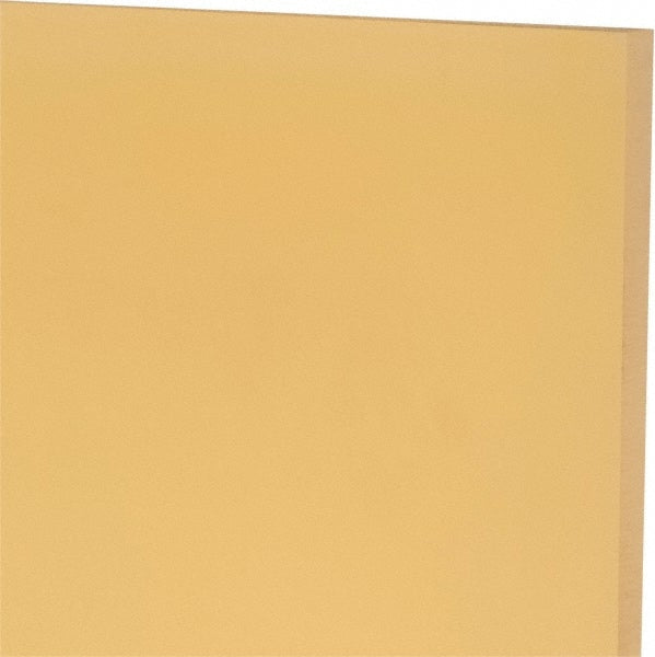 Plastic Sheet: Polyurethane, 1/4" Thick, 24" Wide, 2' Long, Natural