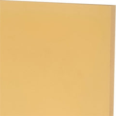 Plastic Sheet: Polyurethane, 1/4" Thick, 24" Wide, 2' Long, Natural