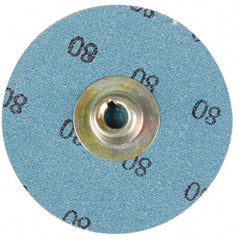 Quick-Change Disc: Type S, 3/4" Dia, 320 Grit, Aluminum Oxide, Coated