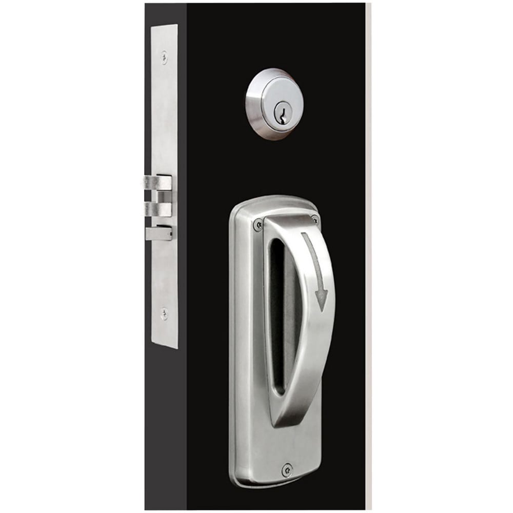 Lever Locksets; Lockset Type: Storeroom; Key Type: Keyed Different; Back Set: 2-3/4; Cylinder Type: Mortise; Material: Metal; Door Thickness: 1-3/4; Finish: Satin Stainless Steel