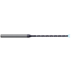 Micro Drill Bit: 2.38 mm Dia, (0.0937"), 140 deg, Solid Carbide