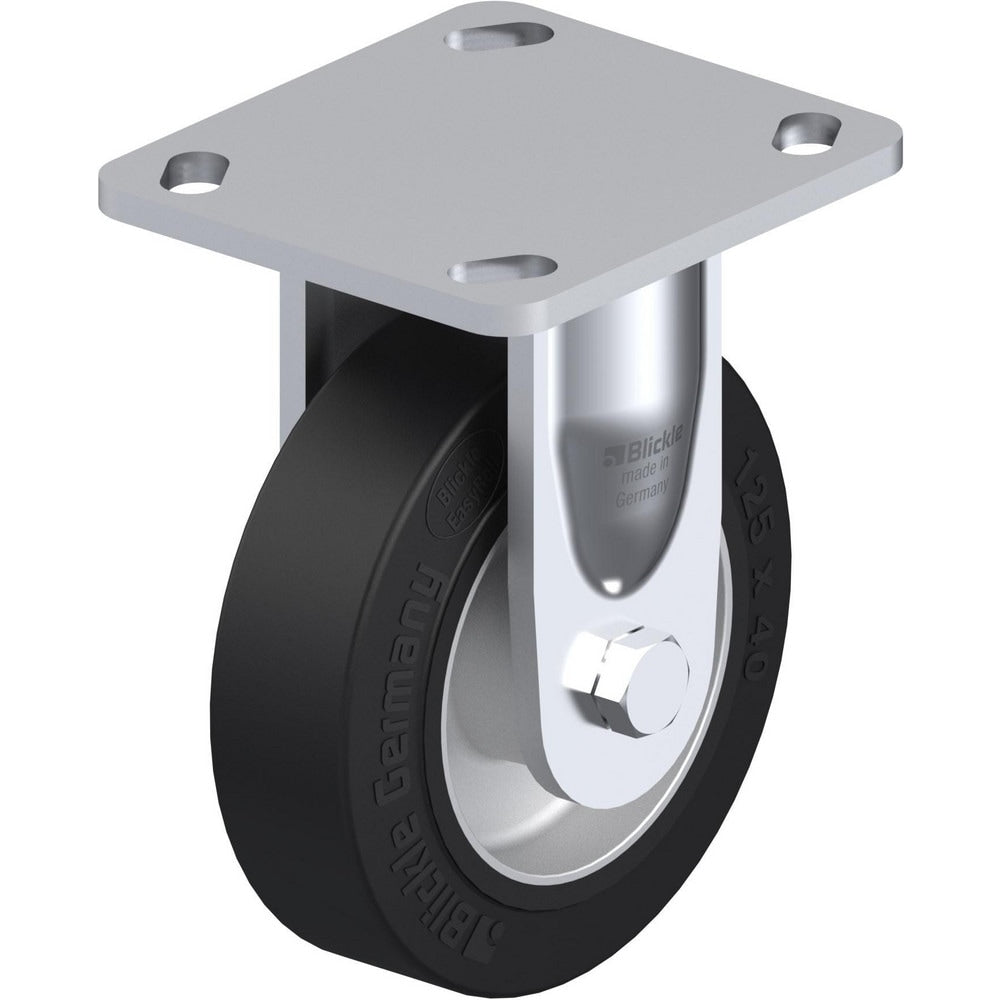 Top Plate Casters; Mount Type: Plate; Number of Wheels: 1.000; Wheel Diameter (Inch): 5; Wheel Material: Polyurethane; Wheel Width (Inch): 1-9/16; Wheel Color: Dark Gray