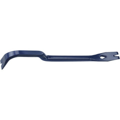 Pry Bars; Prybar Type: Wrecking; End Angle: Offset; Overall Length Range: 14" and Larger; End Style: Curved; Material: Steel; Bar Shape: Flat