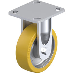 Top Plate Casters; Mount Type: Plate; Number of Wheels: 1.000; Wheel Diameter (Inch): 5; Wheel Material: Synthetic; Wheel Width (Inch): 1-1/4; Wheel Color: Black