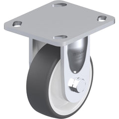 Top Plate Casters; Mount Type: Plate; Number of Wheels: 1.000; Wheel Diameter (Inch): 6; Wheel Material: Polyurethane; Wheel Width (Inch): 2; Wheel Color: Brown