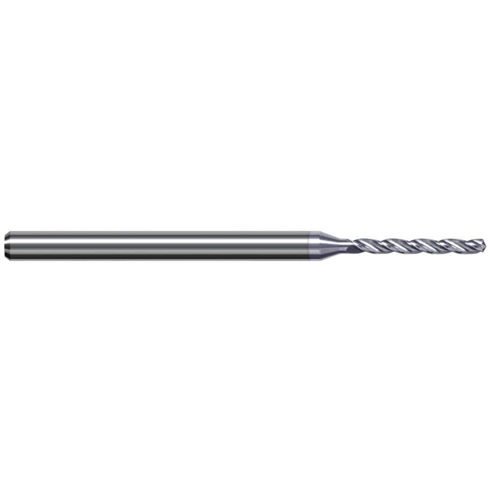 Micro Drill Bit: 0.2500" Dia, 130 deg, Solid Carbide