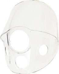 Facepiece Replacement Lens: Polycarbonate, Clear