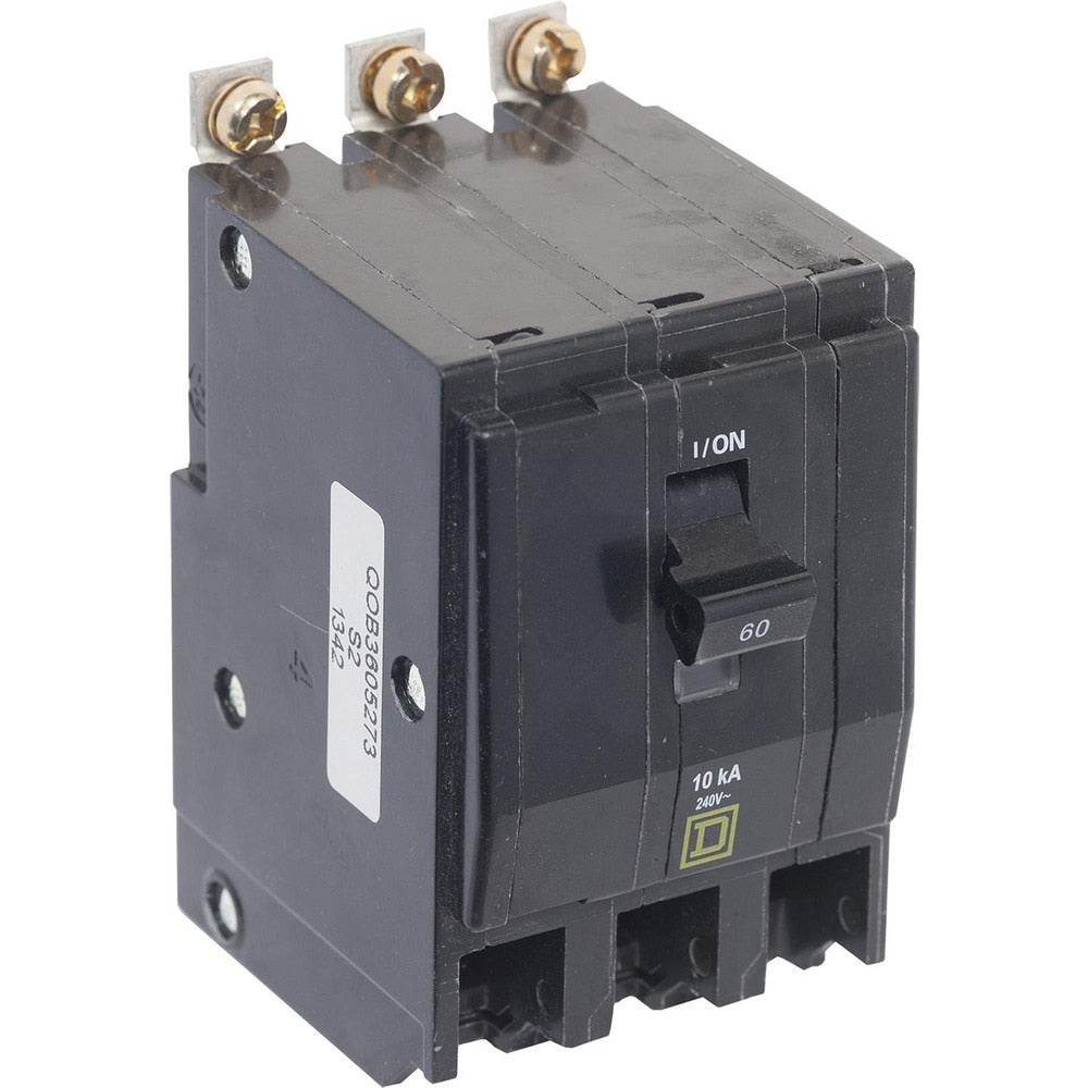 Circuit Breakers; Circuit Breaker Type: Miniature Circuit Breaker; Amperage: 70; Voltage: 120/240V; Wire Size (AWG): 8-2; Number Of Poles: 3; Tripping Mechanism: Thermal-Magnetic; Terminal Connection Type: Ring Tongue; Phase: Single