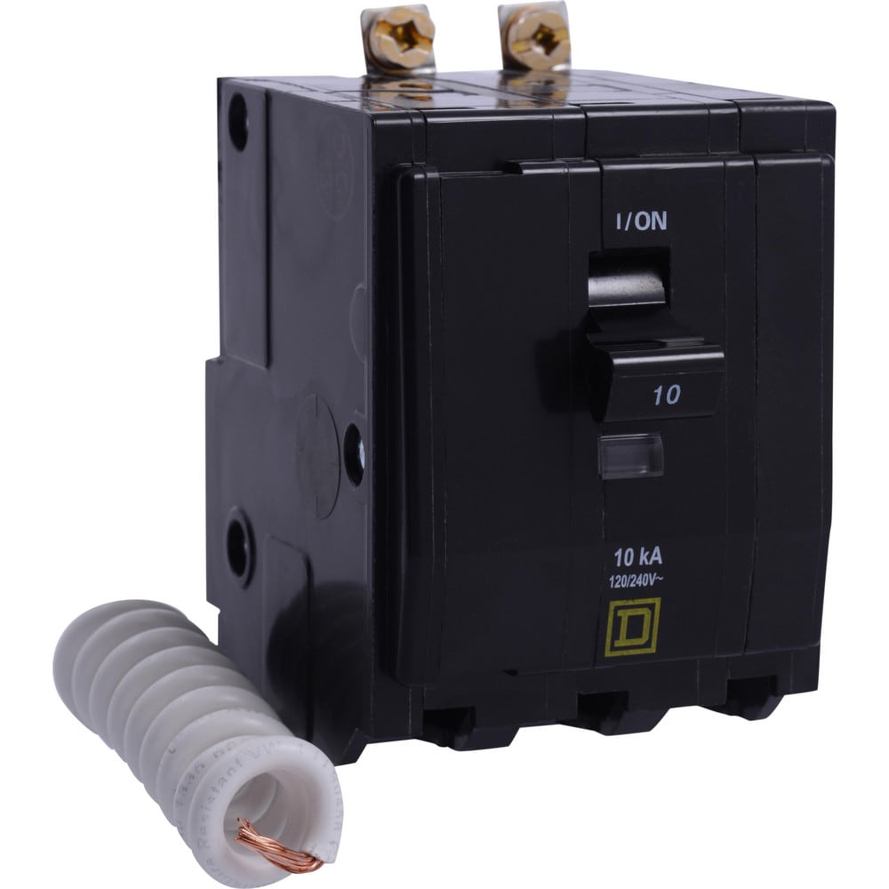 Circuit Breakers; Circuit Breaker Type: Miniature Circuit Breaker; Amperage: 15; Voltage: 120/240V; Wire Size (AWG): 14-8; Number Of Poles: 3; Tripping Mechanism: Thermal-Magnetic; Terminal Connection Type: Pressure Plate; Phase: Single