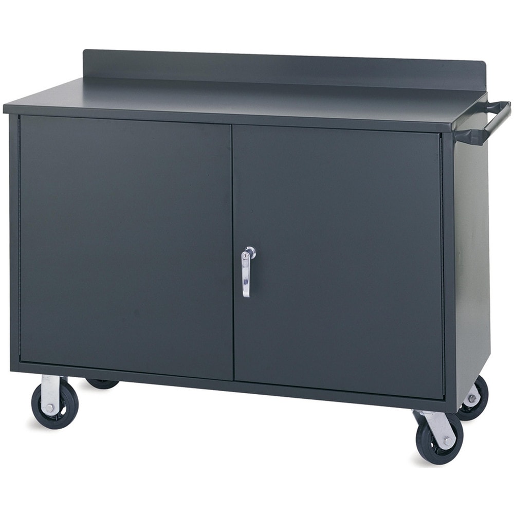 Mobile Work Benches; Bench Type: Industrial; Depth (Inch): 22; Load Capacity (Lb. - 3 Decimals): 1400.000; Color: Gray