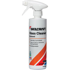 Glass Cleaners; 16OZ PUMP SRAY 12/BX BIOBASED GLASS CLEANER