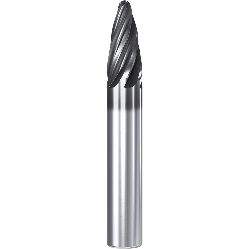 Barrel Cutter End Mills; End Type: Oval Form; Material: Solid Carbide; Small End Diameter (mm): 2.00; Shank Diameter (mm): 10.0000; Length of Cut (mm): 24.7000