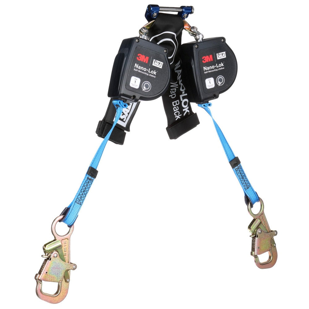 Self-Retracting Lifeline:  420 lb Capacity,  8.00' Lifeline,  None