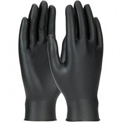 Disposable Gloves: Series Grippaz Skins, Size 2X-Large, 6.0 mil, Nitrile, General Purpose Grade, Powder-Free