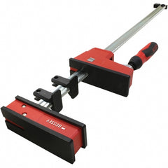 Steel Bar Clamp: 40" Capacity, 3-3/4" Throat Depth, 1,700 lb Clamp Pressure