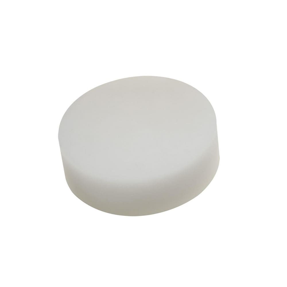 Plastic Disc: 6" Dia, Natural Color, Opaque, 5000 - 1000 psi Tensile Strength