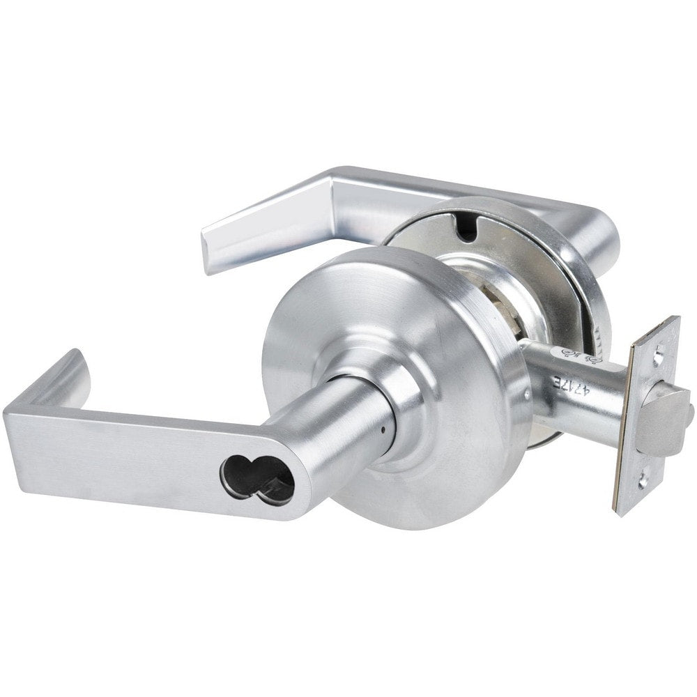 Lever Locksets; Lockset Type: Passage; Key Type: Keyed Different; Back Set: 2-3/4; Cylinder Type: Non-Keyed; Material: Metal; Door Thickness: 1-5/8 - 2-1/8; Finish: Satin Bronze