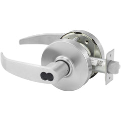 Lever Locksets; Lockset Type: Classroom; Key Type: Keyed Different; Back Set: 2-3/4; Cylinder Type: SFIC; Material: Metal; Door Thickness: 1-3/4 to 2; Finish: Satin Chrome