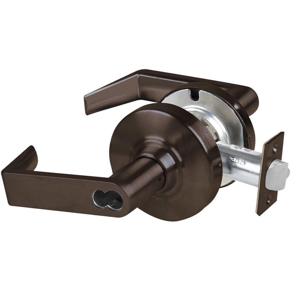 Lever Locksets; Lockset Type: Passage; Key Type: Keyed Different; Back Set: 2-3/4; Cylinder Type: Non-Keyed; Material: Metal; Door Thickness: 1-5/8 - 2-1/8; Finish: Satin Brass