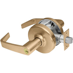 Lever Locksets; Lockset Type: Storeroom; Key Type: Keyed Different; Back Set: 2-3/4; Cylinder Type: Less Core; Material: Metal; Door Thickness: 1-3/8 to 1-3/4; Finish: Satin Chrome