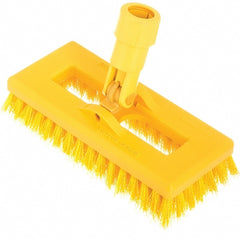 Scrub Brush: 8" Brush Length, Polyester Bristles