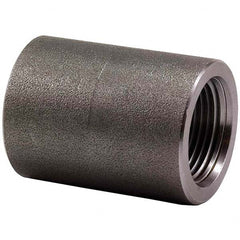 Black Reducing Coupling: 3/8 x 1/8"