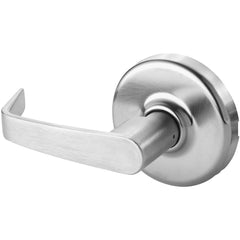 Lever Locksets; Lockset Type: Dummy; Key Type: Keyed Different; Back Set: 2-3/4; Cylinder Type: Non-Keyed; Material: Metal; Door Thickness: 1-3/4 to 2; Finish: Satin Chrome