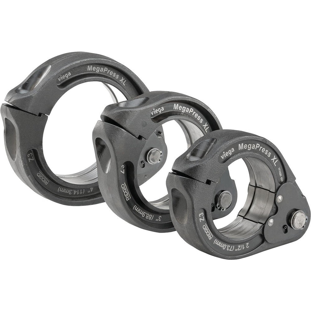 Presser Replacement Jaws; Type: Ring; Jaw Size Range: 2-1/2" to 4"; For Use With: RP 350, RP 351, RP 342XL, RP 340 and RP 330 Press Tools; Maximum Pipe Capacity (Inch): 2-1/2