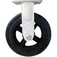 Caster Wheels; Wheel Diameter (Inch): 8; Mount Type: Bolt-On; Bearing Type: Ball; Wheel Width (Inch): 2; Wheel Hardness: Hard