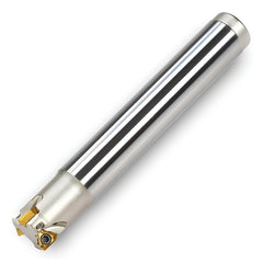 Indexable Square-Shoulder End Mill: 1KJ1B-04007S4R01, 3.3 mm Max Depth of Cut, 1/2" Dia Cylindrical Shank