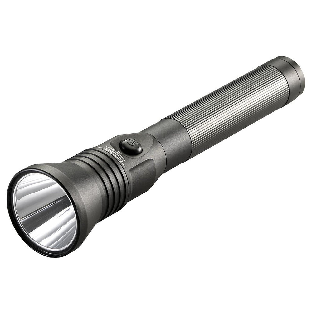 Handheld Flashlight: LED, 425 Lumens, 10 hr Max Run Time, Rechargeable NiMH Battery (Included), Max Beam Distance: 322 m