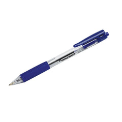 Pens & Pencils; 1MM MED PT BLUE 12/PK RETRACTABLE BALLPOINT PEN