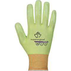 Cut, Puncture & Abrasion-Resistant Gloves: Superior Glove Works S18TAXFN, Size Small, ANSI Cut A9, ANSI Puncture 3, Foam Nitrile, TenActiv