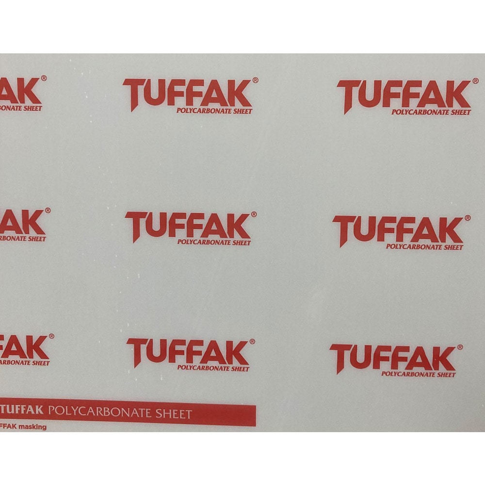 Plastic Sheet: Polycarbonate, 1/16" Thick, 12" Wide, 1' Long, 9700 psi Tensile Strength