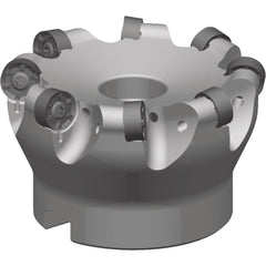 Indexable Copy Face Mill: 80 mm Max Cut Dia, 27 mm Arbor Hole