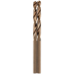 Mechanics Drill Bit:  0.1570" Dia,  135&deg,  Cobalt,  Hex Shank,  Split Point