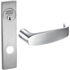 Lever Locksets; Lockset Type: Entrance; Key Type: Keyed Different; Back Set: 2-3/4; Cylinder Type: Conventional; Material: Metal; Door Thickness: 1-3/4; Finish: Satin Chrome