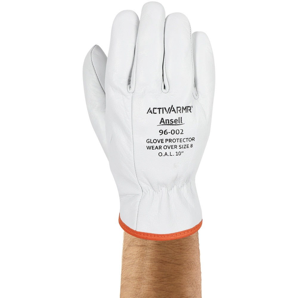 Leather Protectors: Activarmr RIGS 96-002, Goatskin Leather, Natural, Size 2X-Large