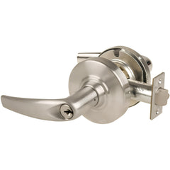 Lever Locksets; Lockset Type: Entrance; Key Type: Keyed Different; Back Set: 2-3/4; Cylinder Type: Conventional; Material: Metal; Door Thickness: 1-5/8 - 2-1/8; Finish: Satin Nickel