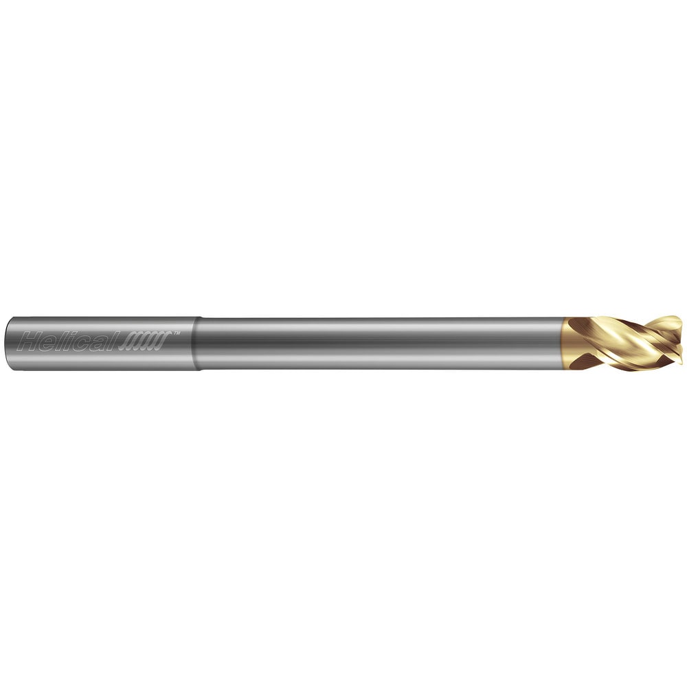 Corner Radius End Mill: 1/2" Dia, 5/8" LOC, APLUS Coated, Proprietary, Corner Radius End,   Series HXF