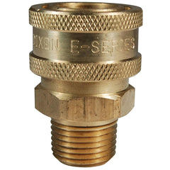 Hydraulic Hose Fittings & Couplings; Type: E-Series Straight Through Male Threaded Coupler; Fitting Type: Coupler; Hose Inside Diameter (Decimal Inch): 0.1250; Hose Size: 1/8