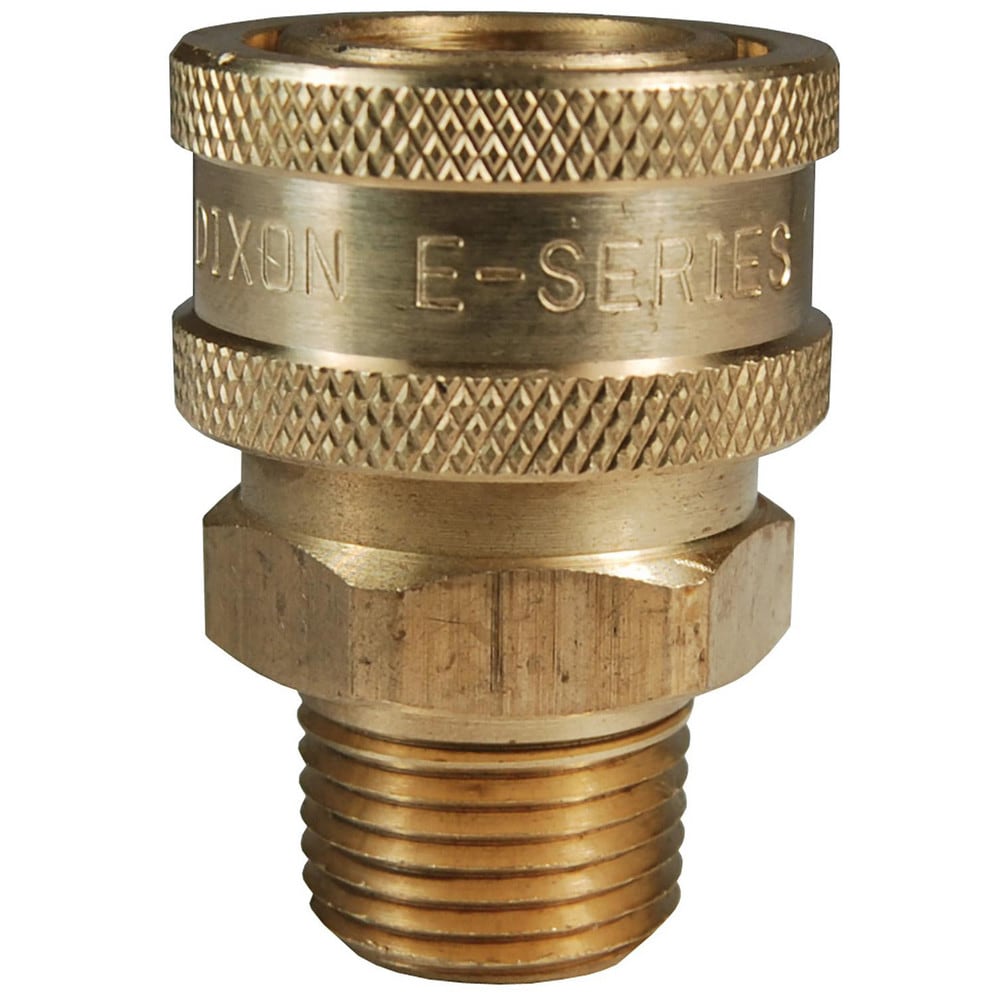 Hydraulic Hose Fittings & Couplings; Type: E-Series Straight Through Male Threaded Coupler; Fitting Type: Coupler; Hose Inside Diameter (Decimal Inch): 0.7500; Hose Size: 3/4