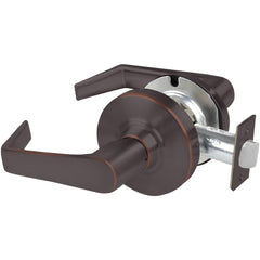 Lever Locksets; Lockset Type: Storeroom; Key Type: Keyed Different; Back Set: 2-3/4; Cylinder Type: Less Core; Material: Metal; Door Thickness: 1-5/8 - 2-1/8; Finish: Satin Bronze