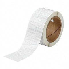 Label Maker Label: White, Polyimide, 1/4" OAW, 20,000 per Roll