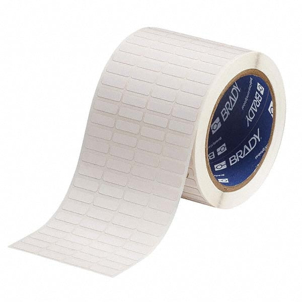 Label Maker Label: White, Polyimide, 3/4" OAW, 10,000 per Roll