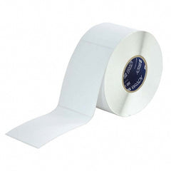 Label Maker Label: White, Paper, 1,000 per Roll