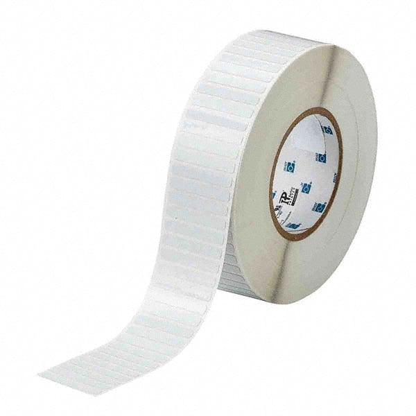 Label Maker Label: White, Polyimide, 1-3/4" OAW, 10,000 per Roll