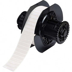 Label Maker Label: White, Polyimide, 1-1/2" OAW, 5,000 per Roll