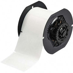 Label Maker Label: Clear, Polyester, 500 per Roll