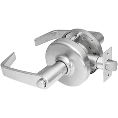 Lever Locksets; Lockset Type: Storeroom; Key Type: Keyed Different; Back Set: 2-3/4; Cylinder Type: Conventional; Material: Metal; Door Thickness: 1-3/8 to 1-3/4; Finish: Satin Chrome